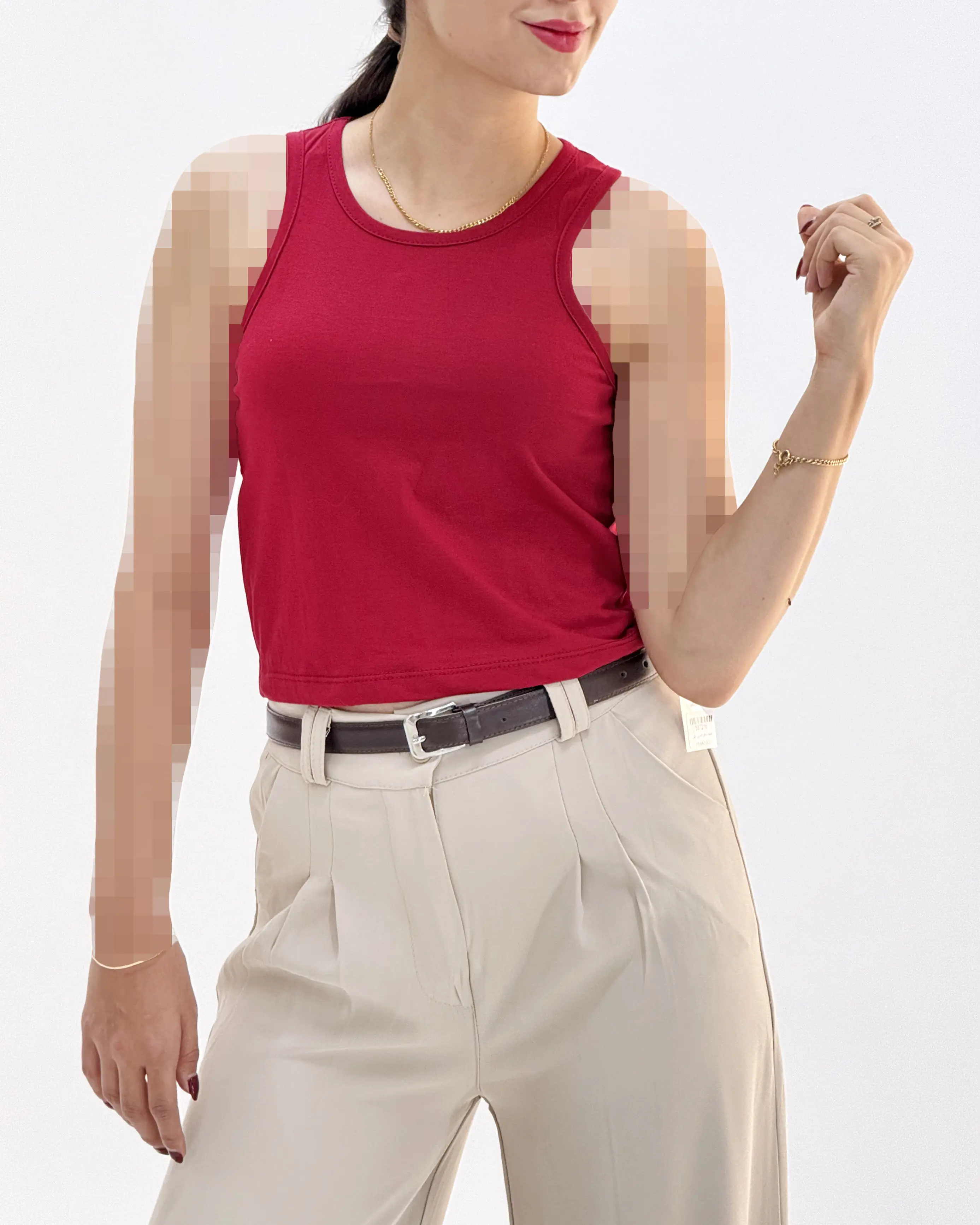 تاپ آریسان نخ پنبه زنانه/آراسز